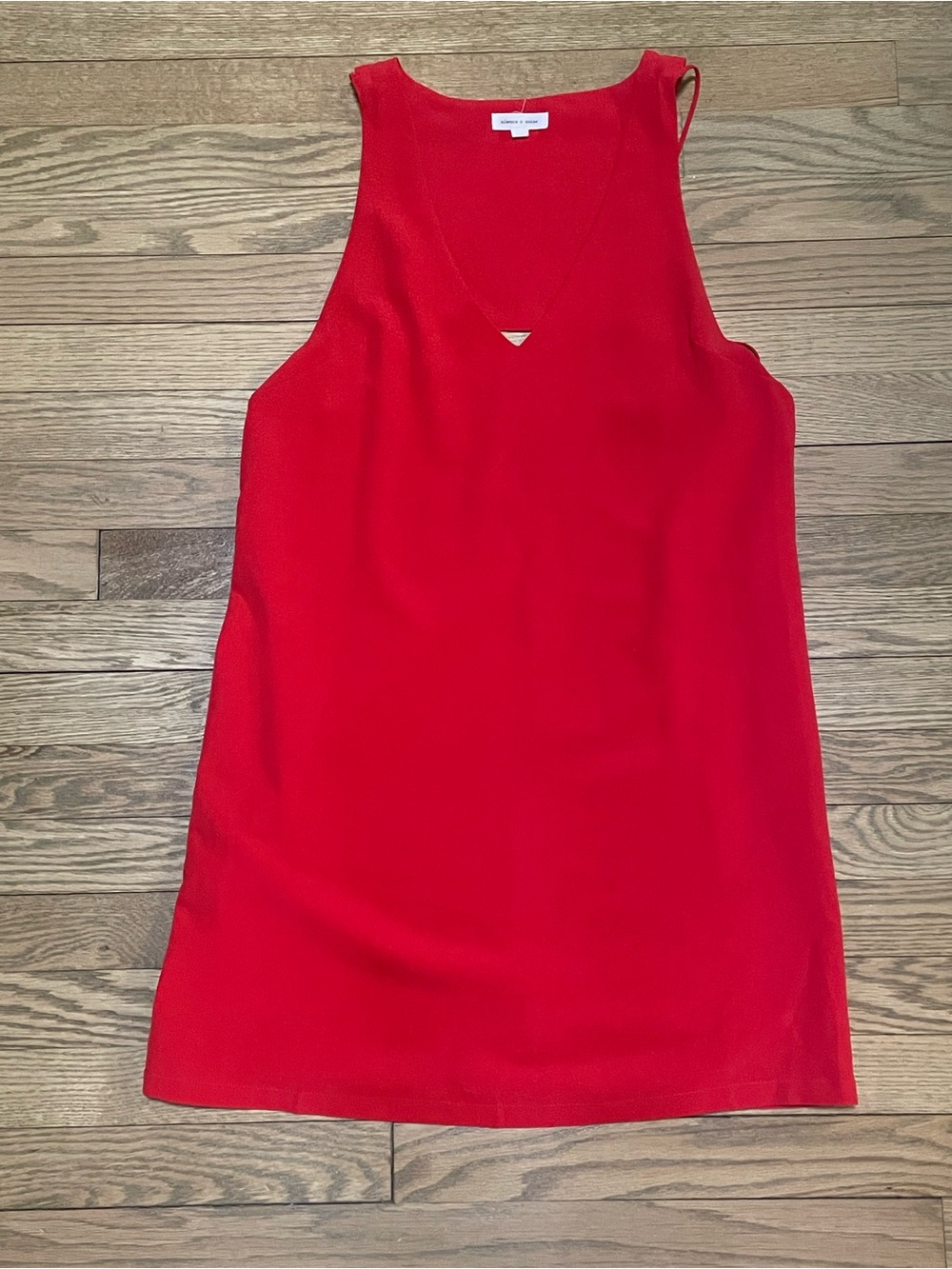 Silence + Noise Urban Outfitters Triangle Cutout Shift Mini Dress - Red - Sz M